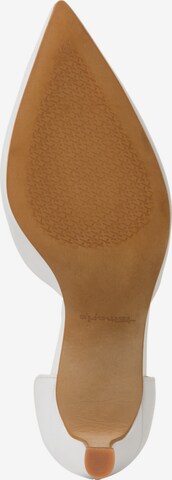 TAMARIS Γόβες slingback σε λευκό