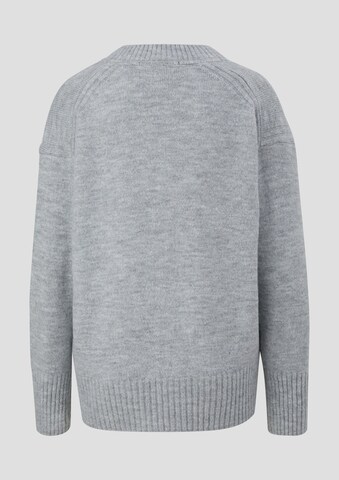 QS Pullover in Grau