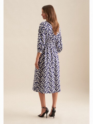 SEIDENSTICKER Blousejurk 'Schwarze Rose' in Blauw
