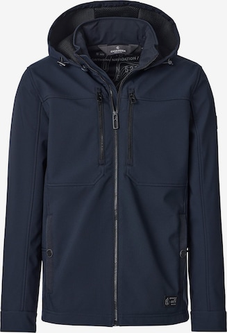 CASAMODA Between-season jacket 'Basic' in Blue: front
