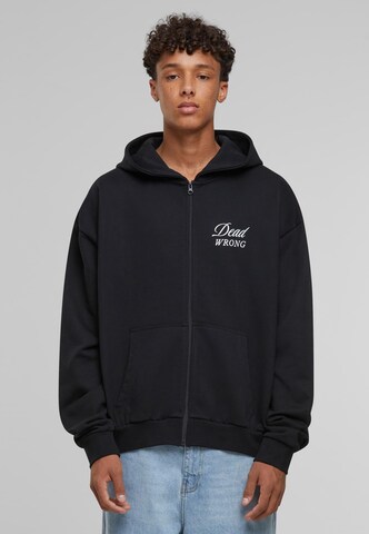MT Upscale Zip-Up Hoodie in Black: front