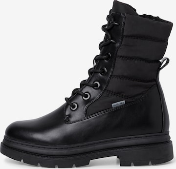 TAMARIS Lace-Up Ankle Boots in Black