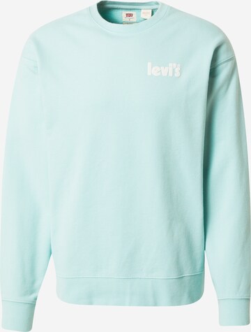 LEVI'S ® Sweatshirt 'Relaxd Graphic Crew' in Blau: predná strana
