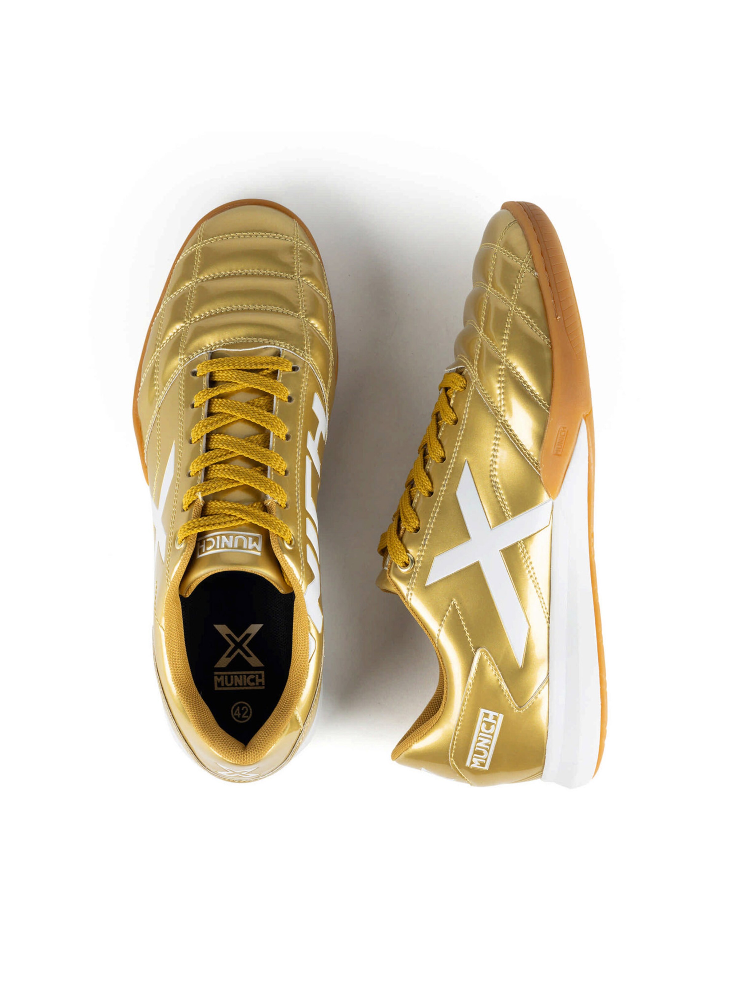 MUNICH Sneakersy niskie 'M39' w kolorze złoty
