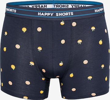 Happy Shorts Boxershorts 'Retro Grapefruit' in Blauw
