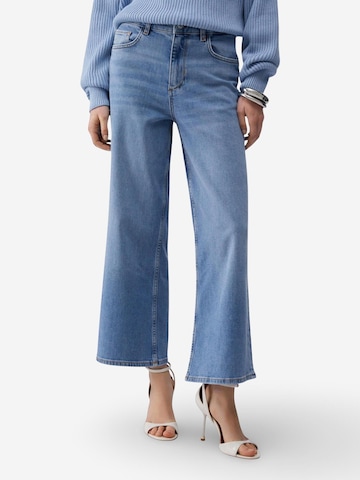 Liu Jo - Bootcut Vaquero 'B.UP FLARE CROPPED REG.W. UA6269 D0310' en azul: frente