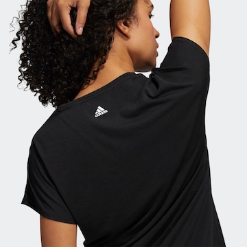 T-shirt fonctionnel ADIDAS PERFORMANCE en noir