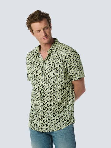 No Excess Comfort fit Button Up Shirt in Green