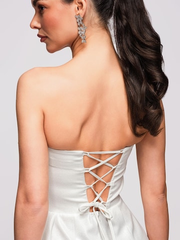 Robe de soirée Ombre en blanc