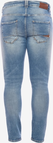 Le Temps Des Cerises Slim fit Jeans in Blue