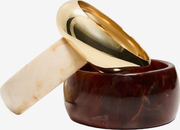 BershkaNarukvica - bež boja: prednji dio