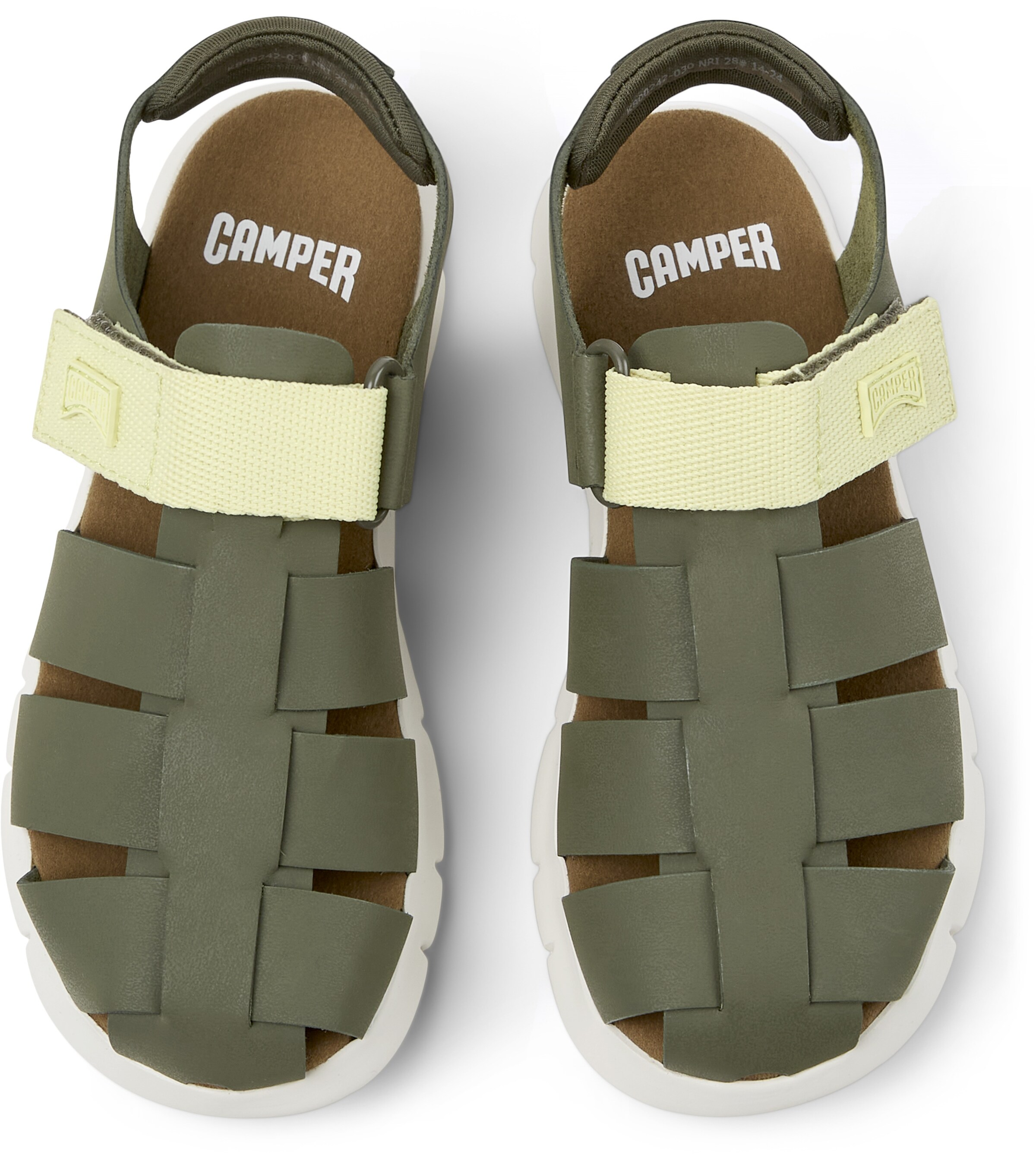 CAMPER Sandale 'Oruga' in Grün