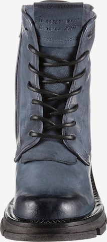 A.S.98 Lace-up bootie in Blue