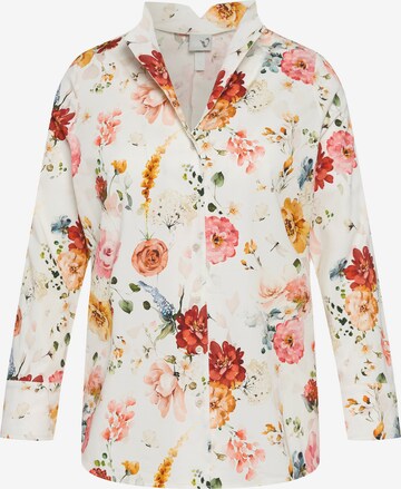 Ulla Popken Blouse in Wit: voorkant