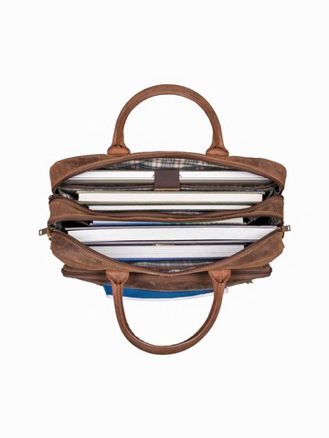 Benthill Briefcase in Brown