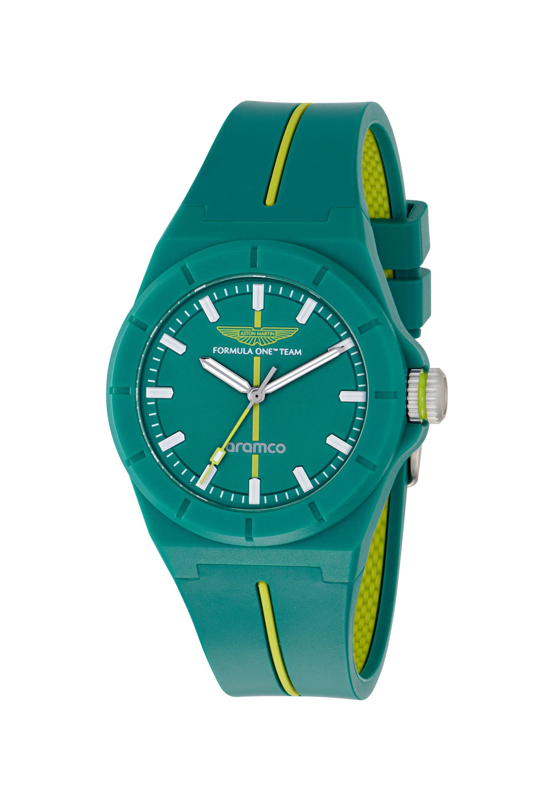 Aston Martin Analog watch ' SHD ' in Green: front