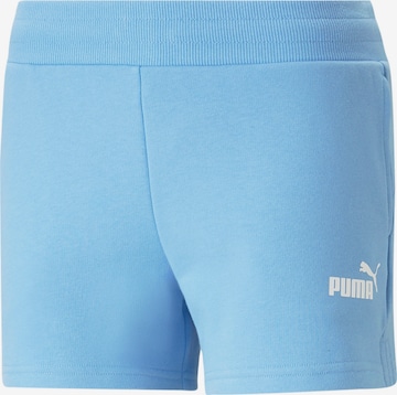 PUMA Workout Pants 'ESS 4' in Blue: front