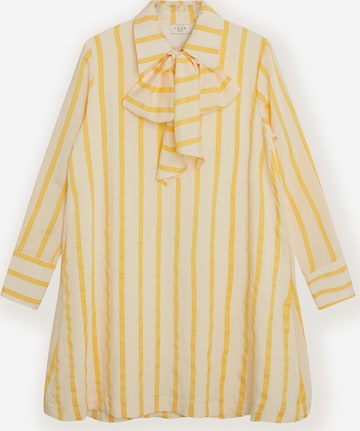 NORR Skjortklänning 'Coby' i gul: framsida