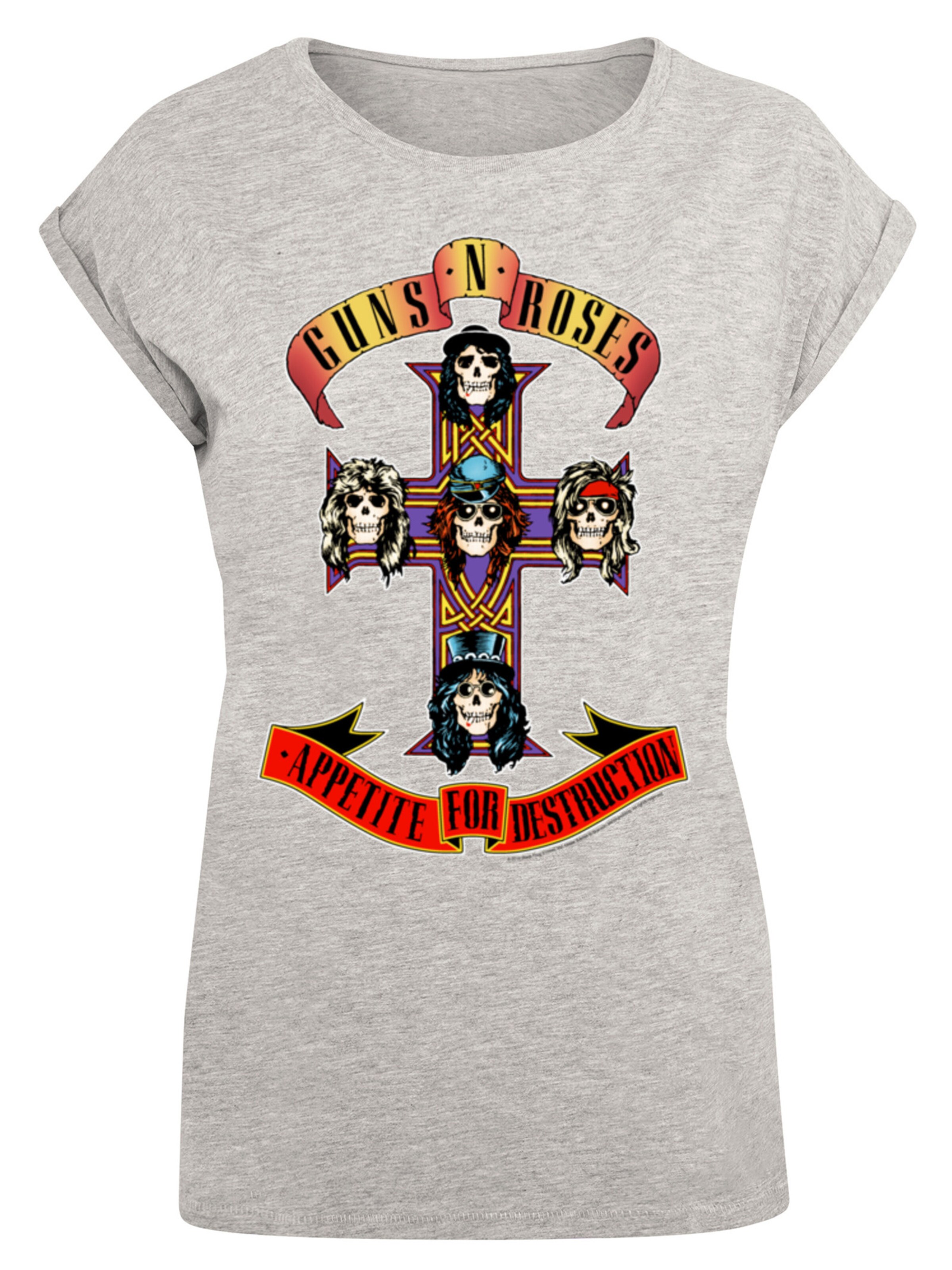 T-shirt F4NT4STIC en gris : devant