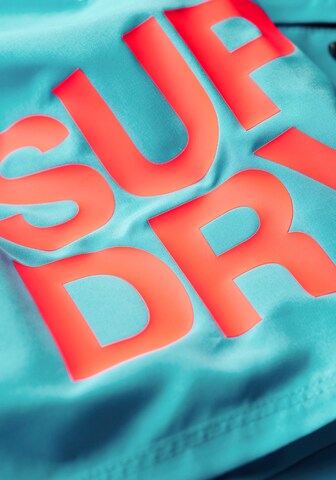 Superdry Rövid fürdőnadrágok - kék