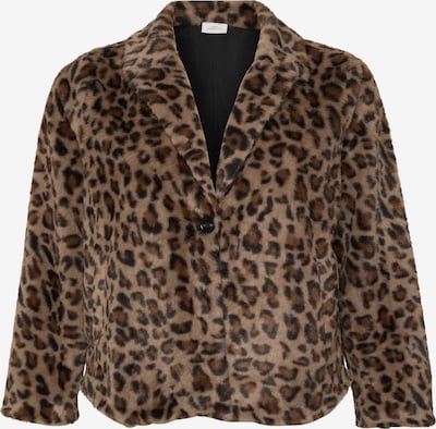 ONLY Carmakoma Prijelazna jakna 'CARMERLIT' u bež / smeđa / crna, Pregled proizvoda