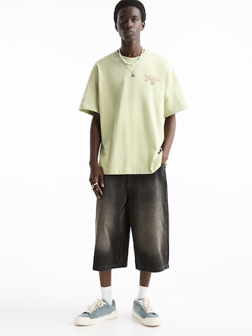 Pull&Bear T-Shirt in Grün