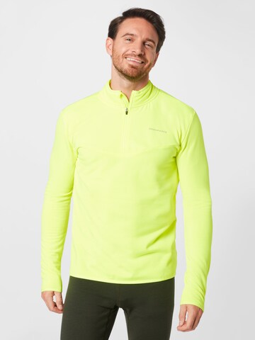 ENDURANCE Performance Shirt 'Ledger' in Yellow: front