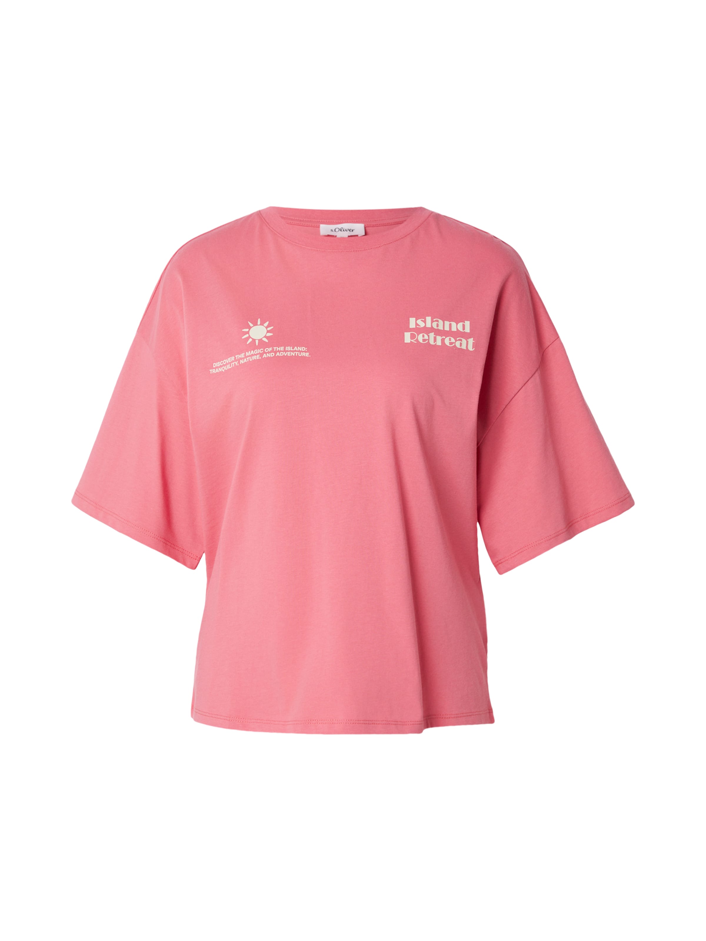 s.Oliver Shirt in Oranje: voorkant