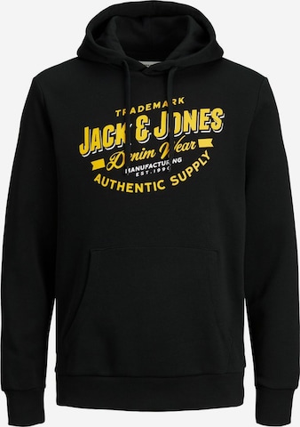 JACK & JONES - Sweatshirt em preto: frente