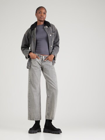 BDG Urban Outfitters Wide leg Jeans 'KAYLA' in Grey