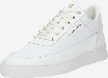 Filling Pieces Låg sneaker 'Eva Lane' i vit: framsida