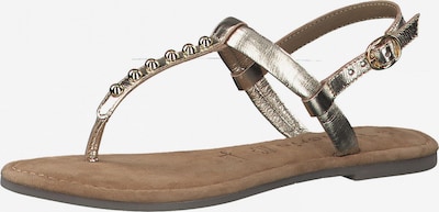 Flip-flops TAMARIS pe auriu, Vizualizare produs