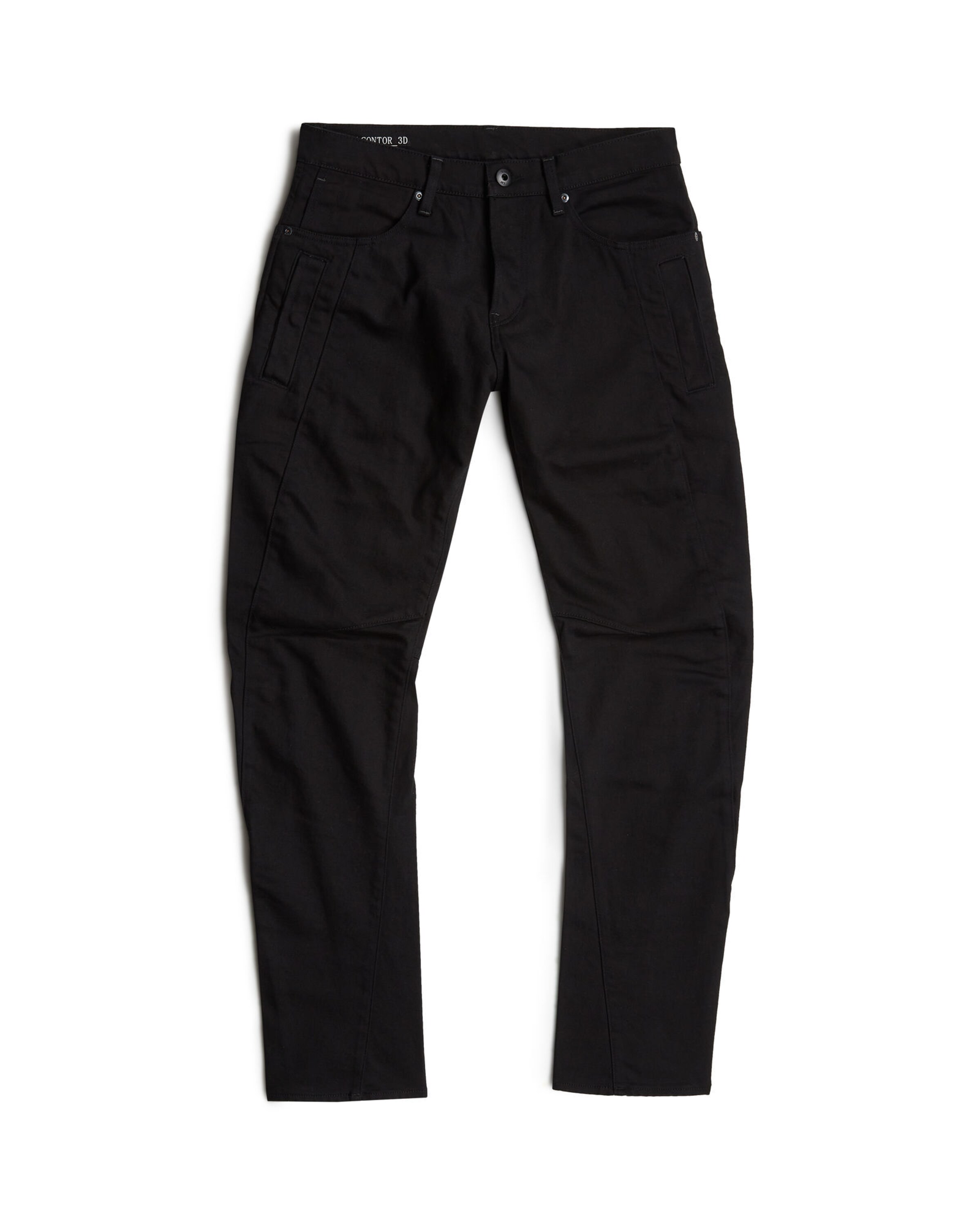 G-STAR Slim fit Jeans 'Contor' in Black: front