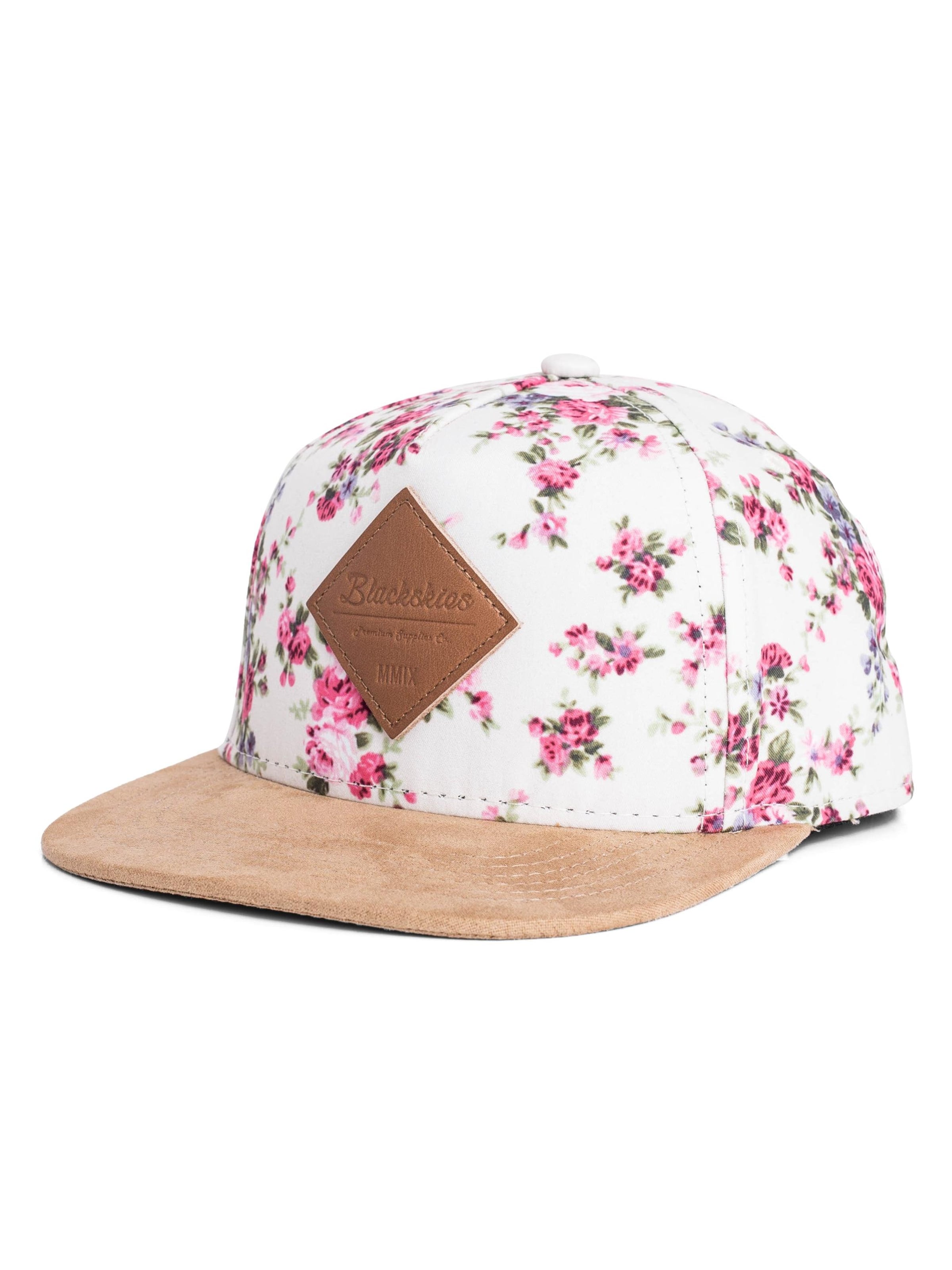 Blackskies Cap 'Sakura Snapback Cap Kids'‌‌ in Weiß: Vorderseite