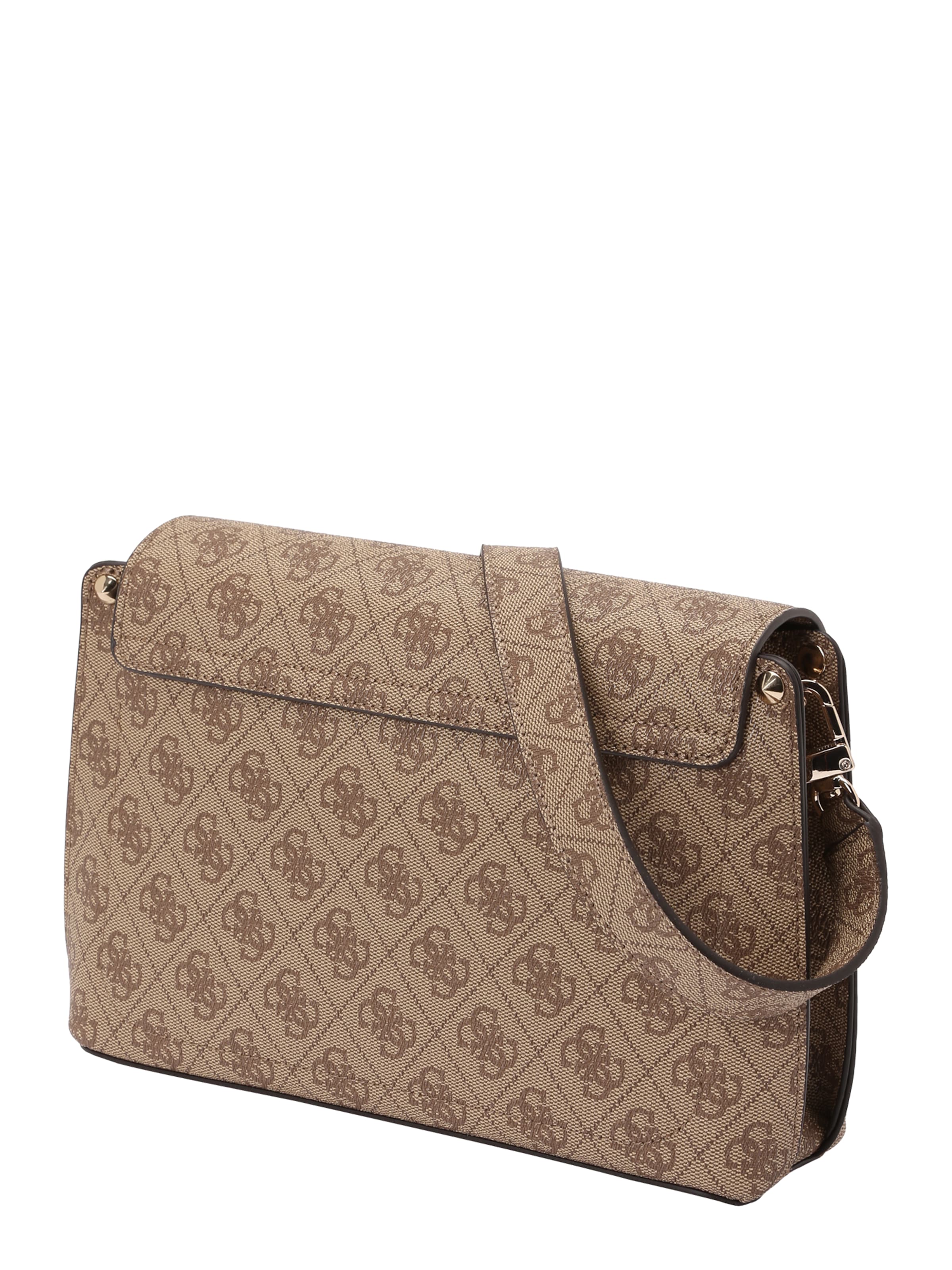 GUESS Сумка через плечо 'MERIDIAN II FLAP CROSSBODY' в Коричневый
