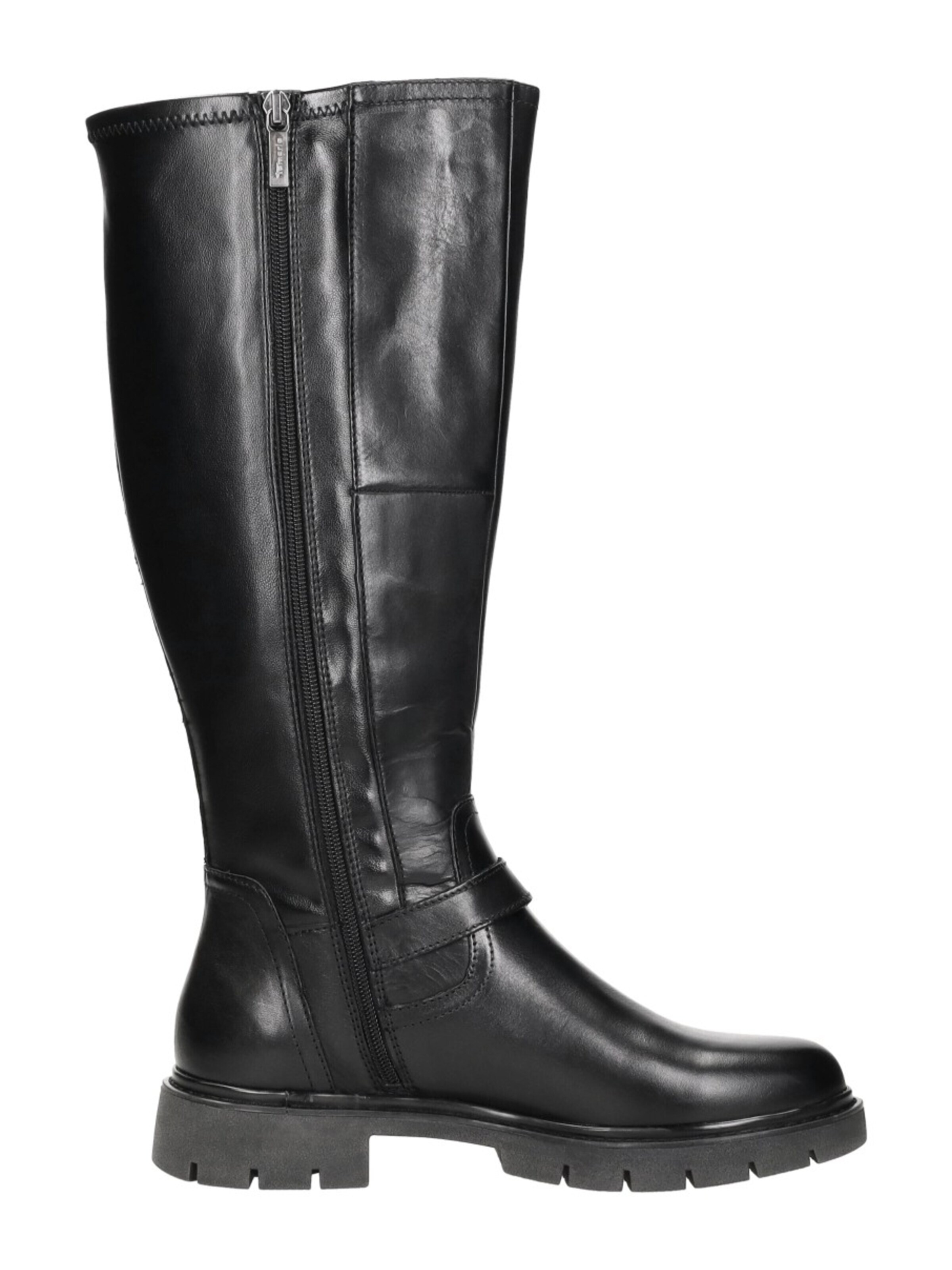 Tamaris Boots 'Lange Laarzen' in Zwart