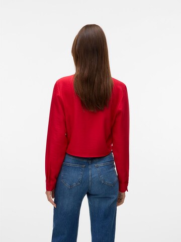 VERO MODA Blouse 'VMMelaney' in Red