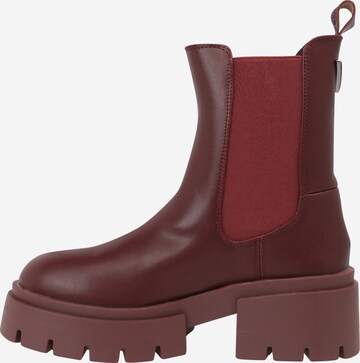 GUESS Chelsea Boots 'CHARLOTTE' in Red