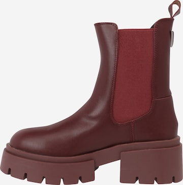 Boots chelsea 'CHARLOTTE' di GUESS in rosso