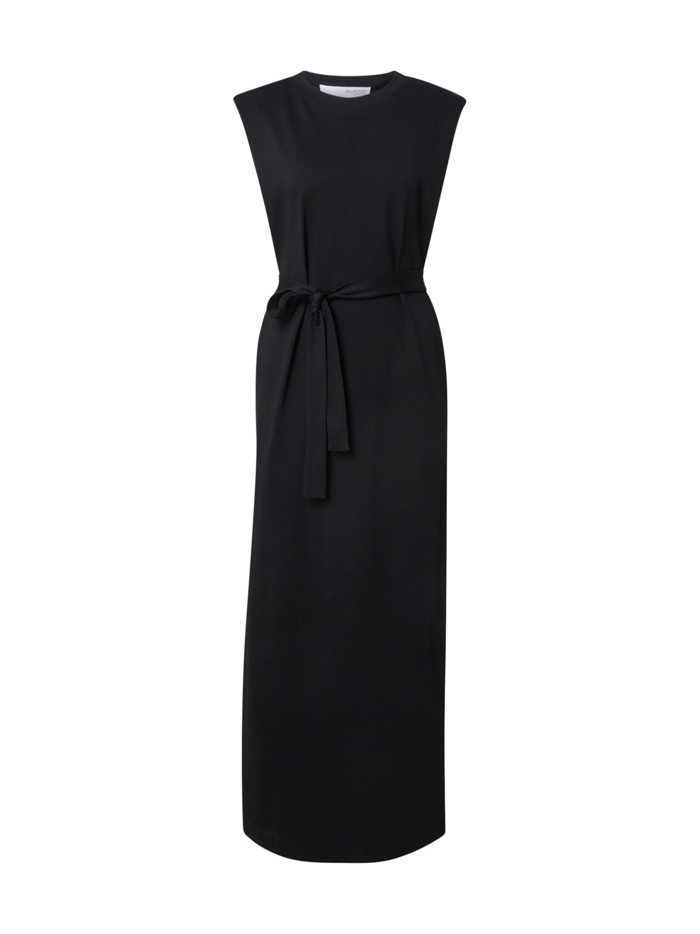 SELECTED Kjole 'SLFHALLEY' i sort: forside