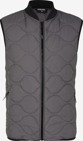 STRELLSON Bodywarmer ' S.C. Move Vest ' in Grijs: voorkant