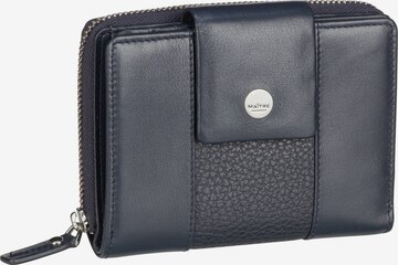 Maître Wallet 'Auen Diethilde' in Blue: front