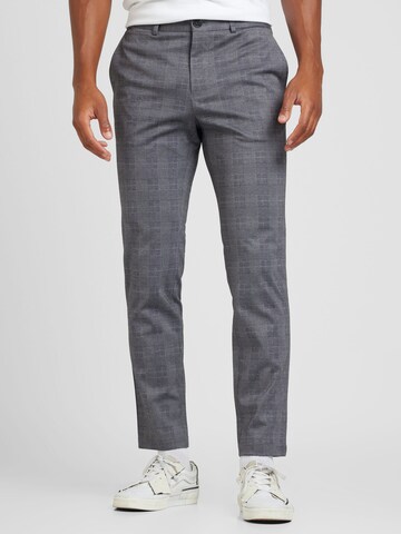 Matinique Regular Broek 'Liam' in Grijs: voorkant