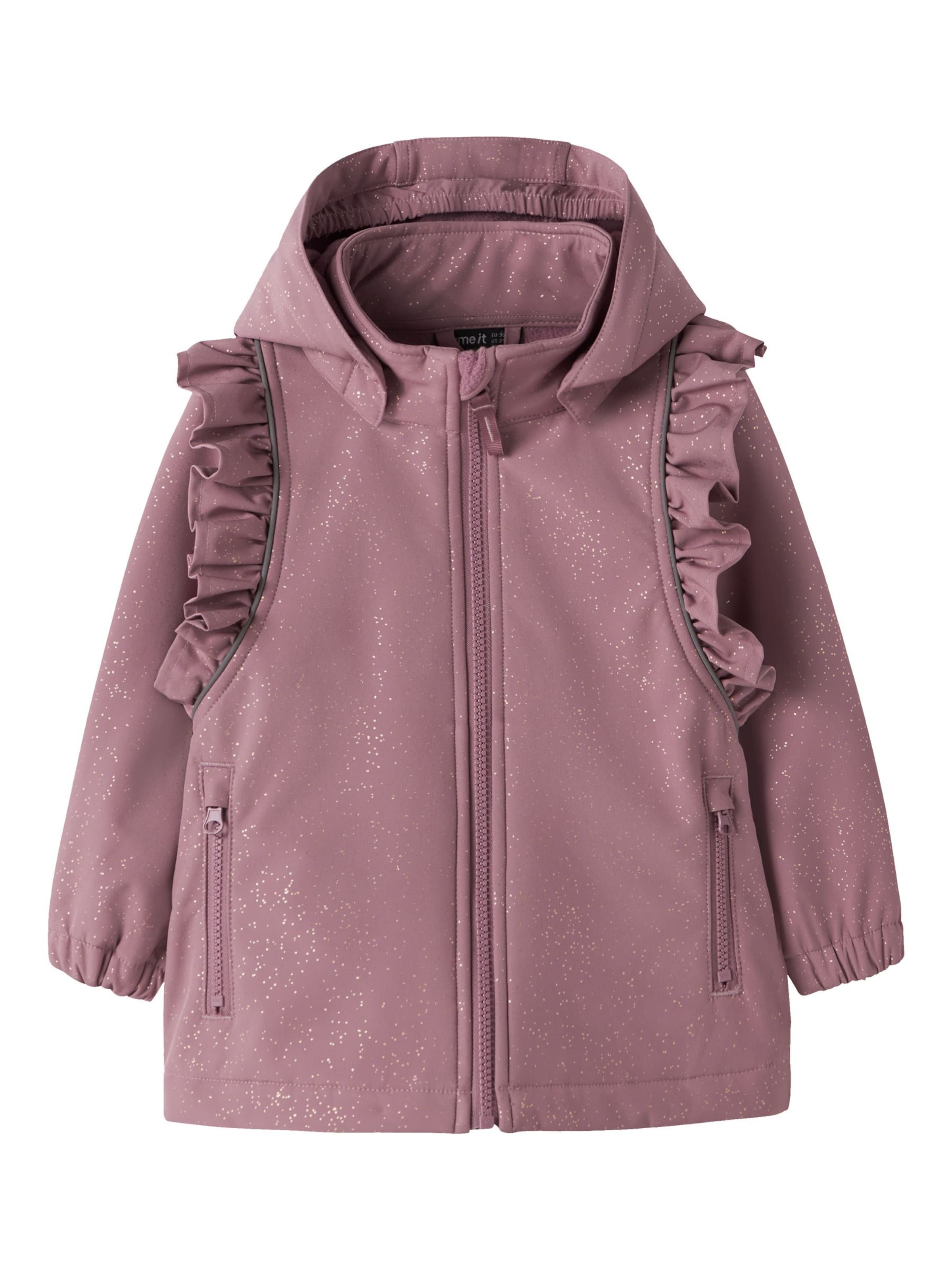 Veste mi-saison 'NMFALFA08' NAME IT en violet : devant