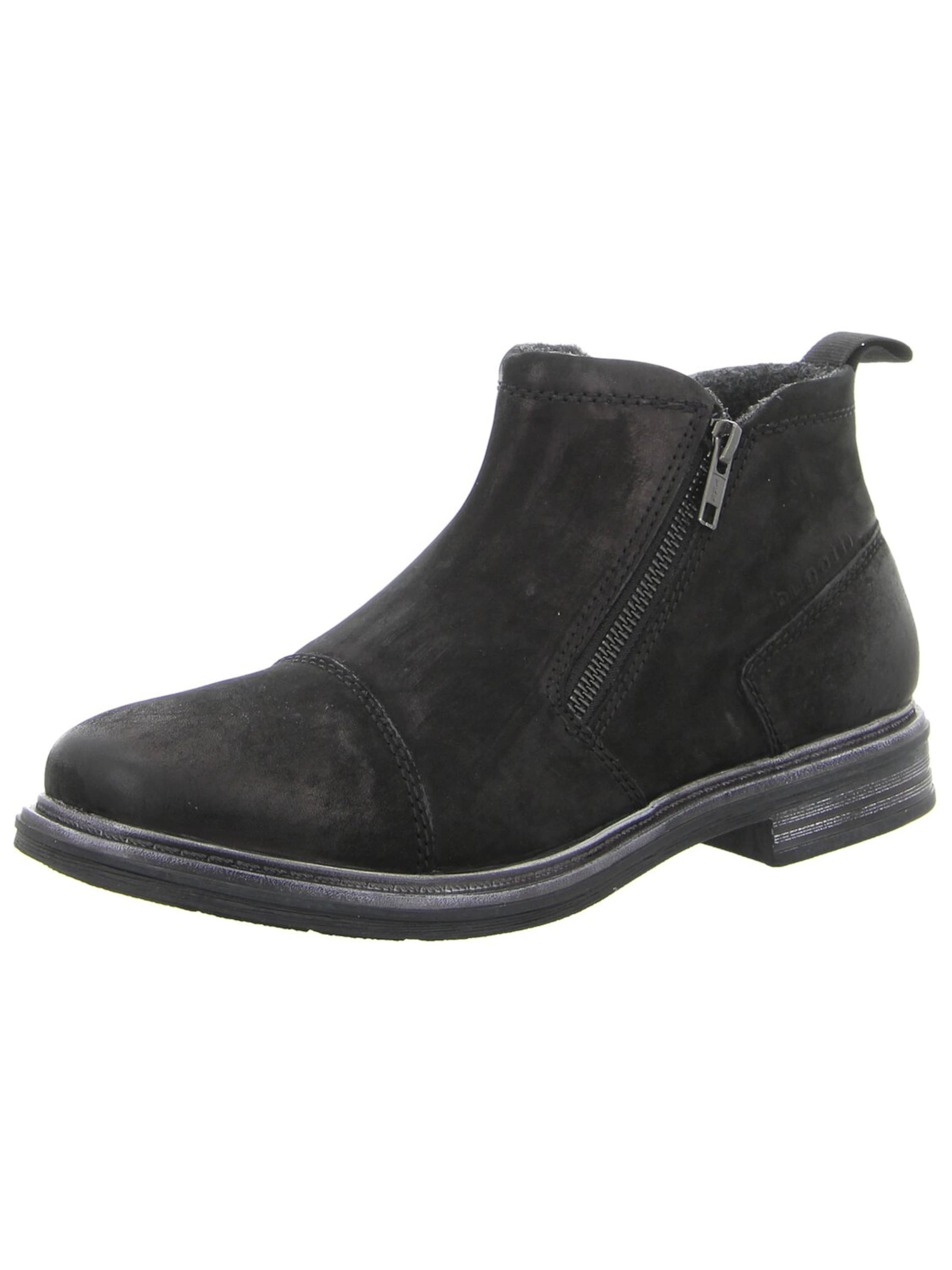 bugatti Boots in Black: front