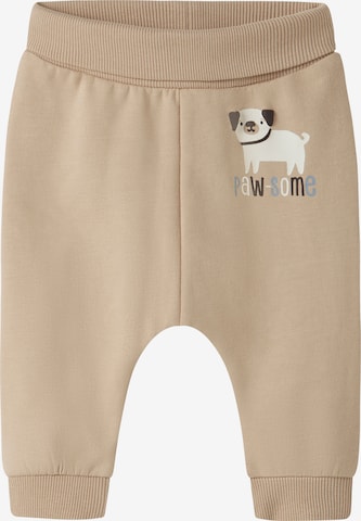 NAME IT Tapered Bukser 'NBMVONNE' i brun: forside