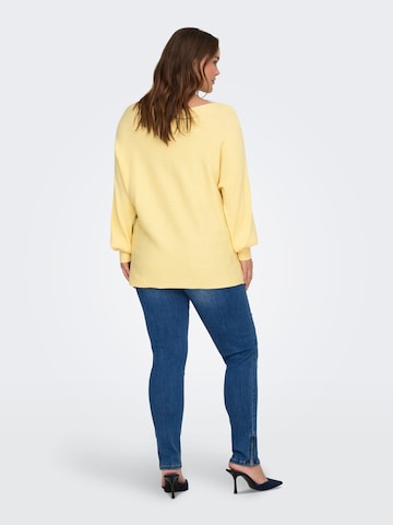 ONLY Carmakoma Trui 'CARNew Adaline' in Geel