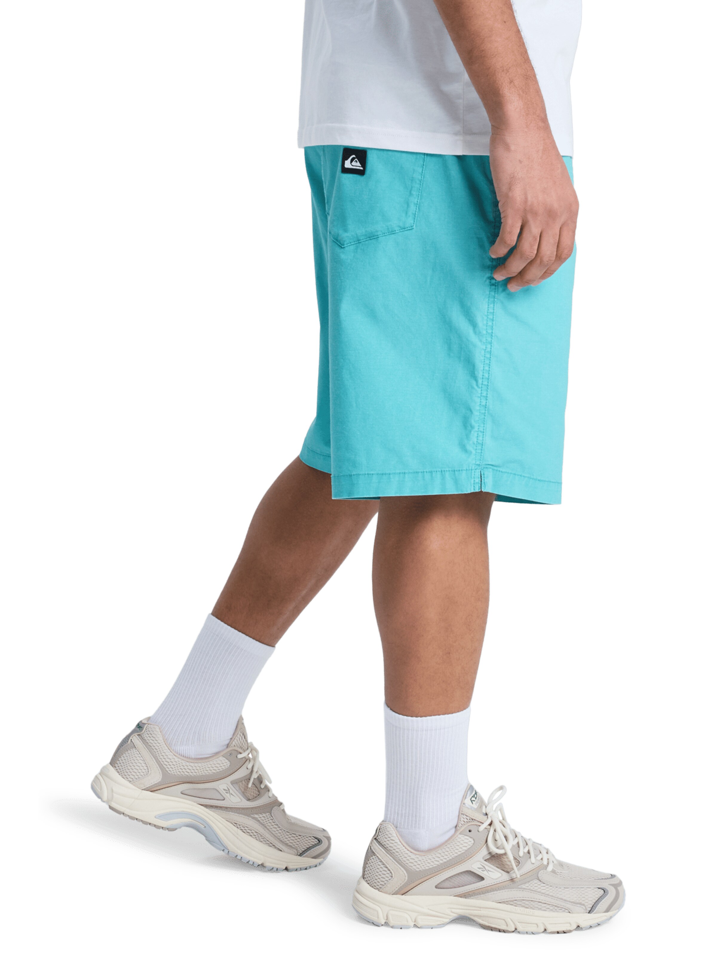 QUIKSILVER Regular Workout Pants 'Taxer' in Blue
