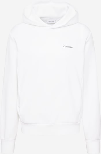 Calvin Klein Μπλούζα φούτερ σε μαύρο / λευκό, Άποψη προϊόντος