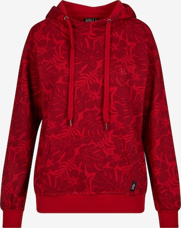 Just Rhyse Sweatshirt 'Summertime' in Rot: predná strana